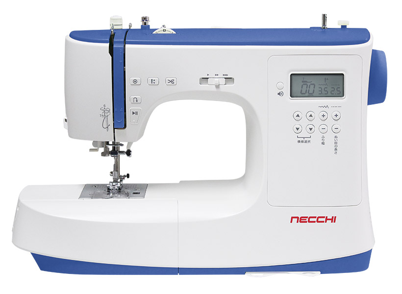 NECCHIコンピュータミシンNC-100D インディゴ