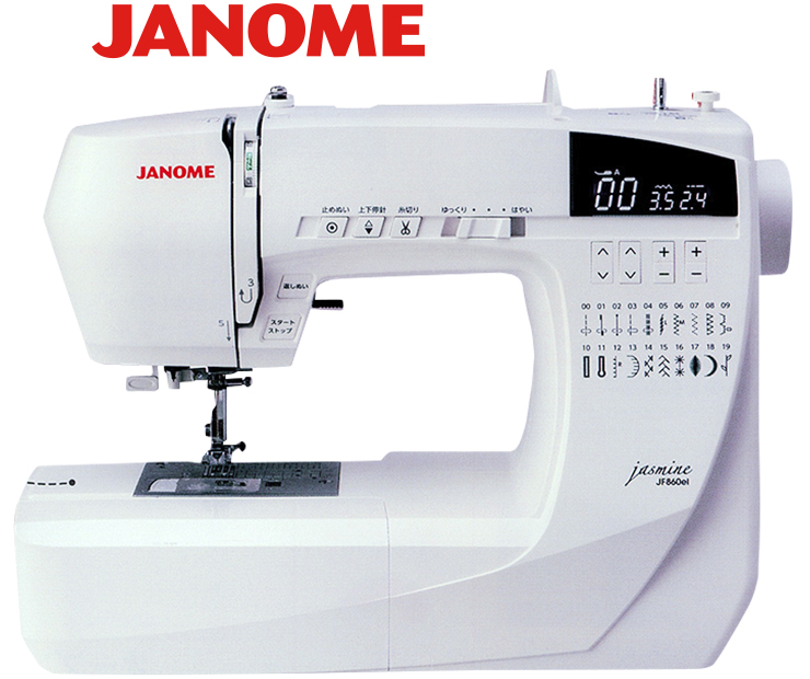 JANOME コンピュータミシン JF-860el