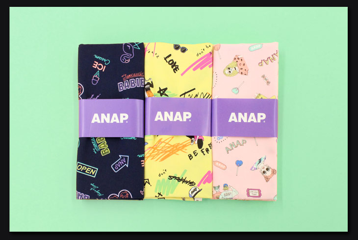 ANAP×藤久株式会社 コラボレーションファブリック 第二弾 パッケージ